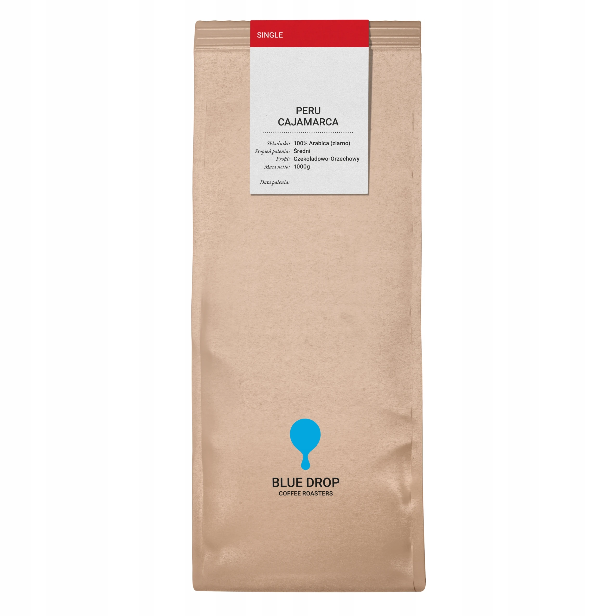 Kawa ZIARNISTA PERU CAJAMARCA 100% Arabica specialty 1kg Kawa Świeżo Palona Blue Drop