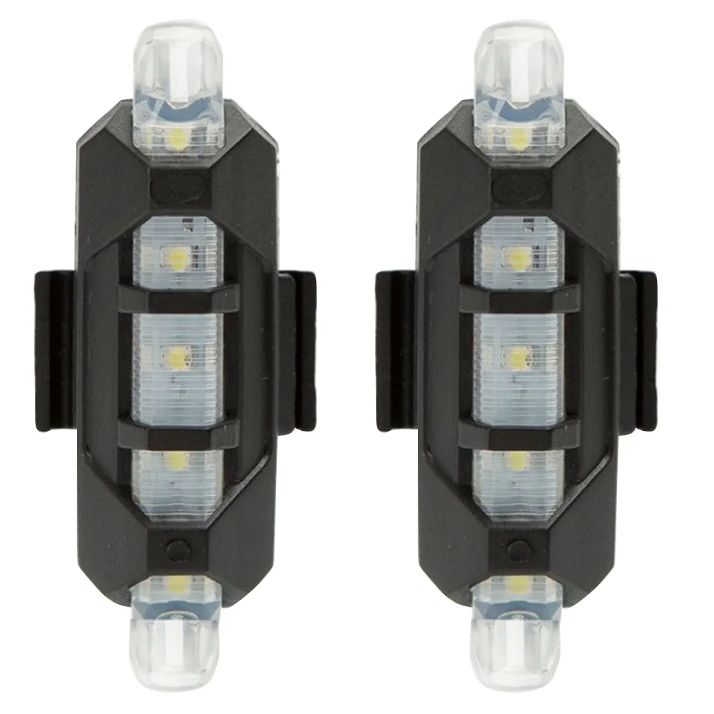 2 stücke Elektrische Roller Warnung Licht Wasserdichte Elektrische Roller Rücklicht Nacht Sicherheit LED-Blitz Lampe für M365 Pro