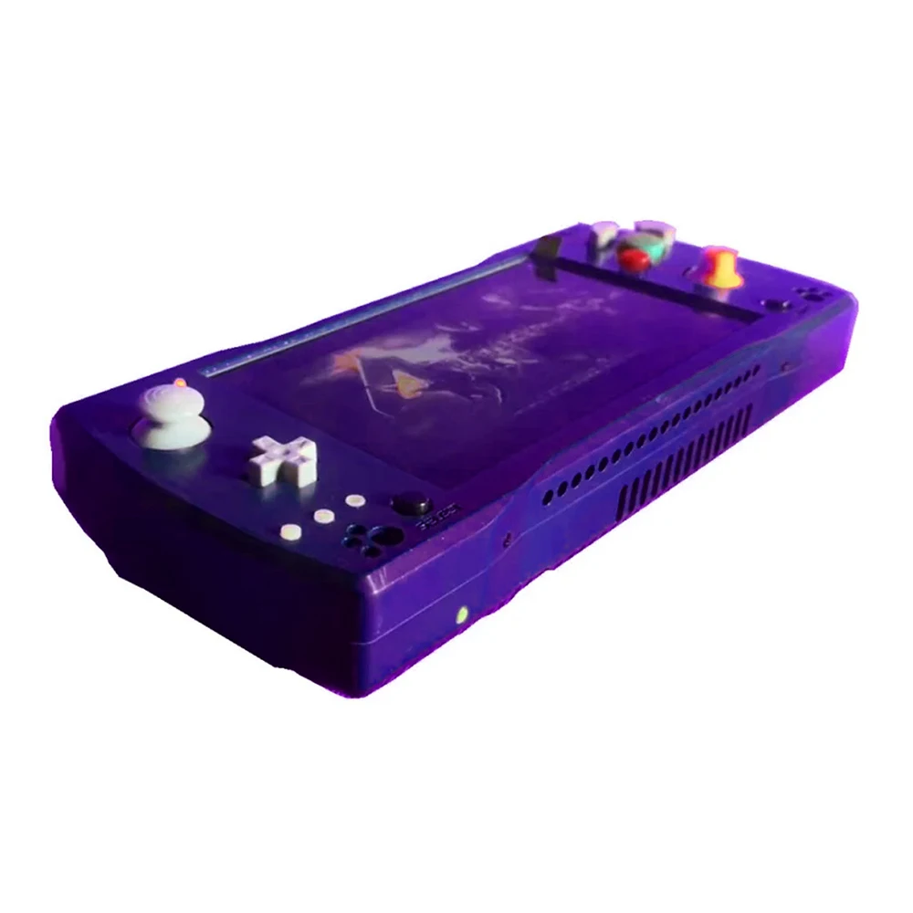 Console de jogos portátil WII NGC 2 em 1, console de jogos DIY, versão com tela IPS de 7 polegadas