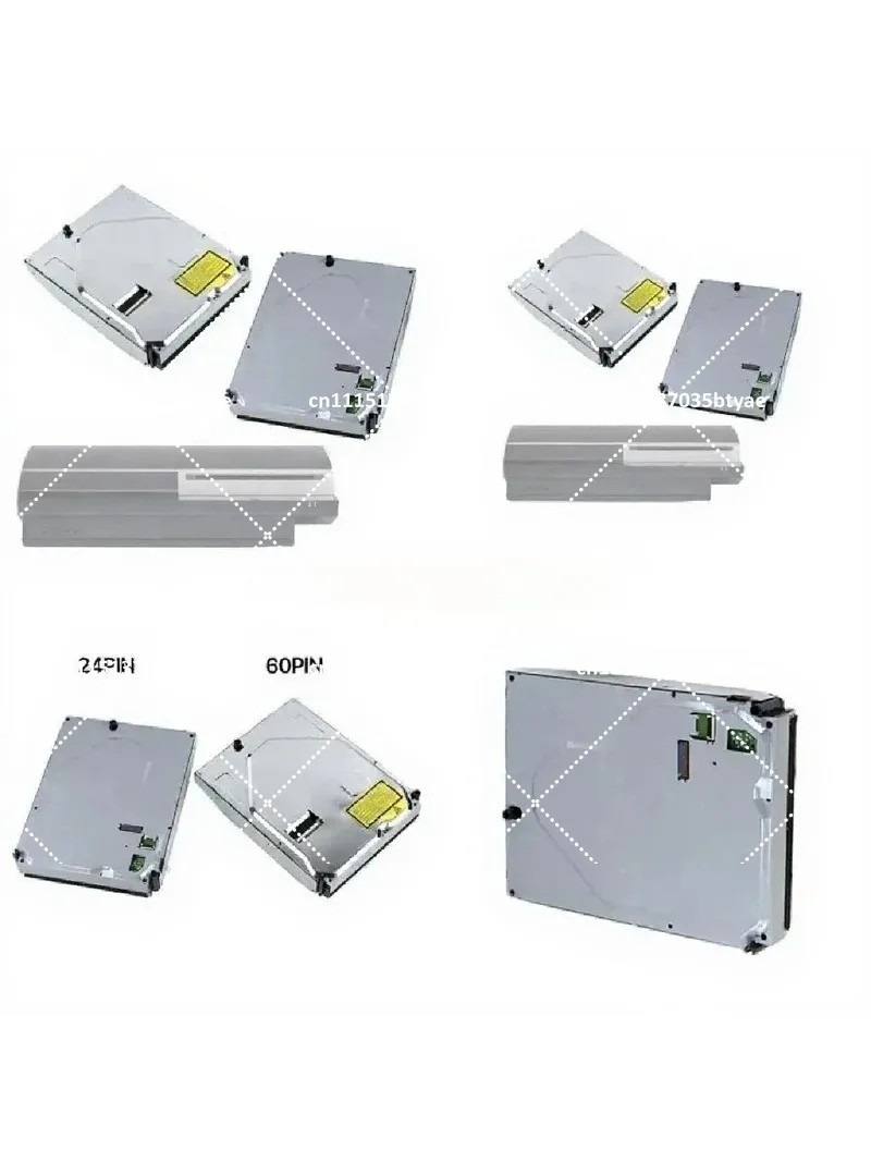 Durable DVD Drive Part Replacement Optical Drive Assembly 24pin 60pin for Gaming Console