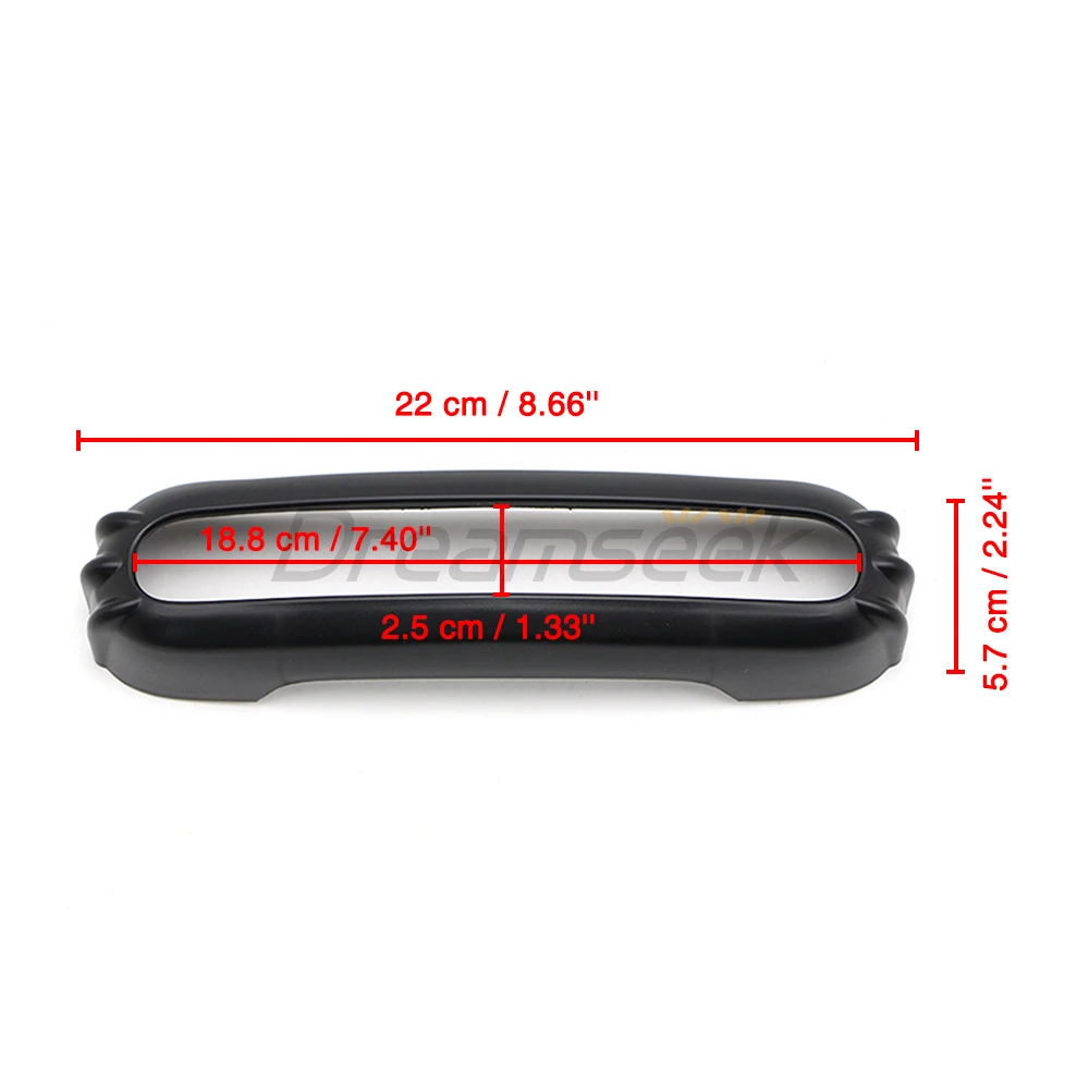 Tail Rear Light Trim Cover Bezel for Harley Sportster S 1250 RH1250 RH1250S 2021 2022 Motorcycle Black Tail Lamp Protector ABS