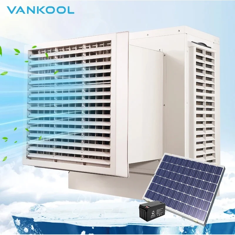 Solar Powered Window Ac Dc air Conditioning Window Cooler Airconditioner Climatiseur Solaire Aires Acondicionados