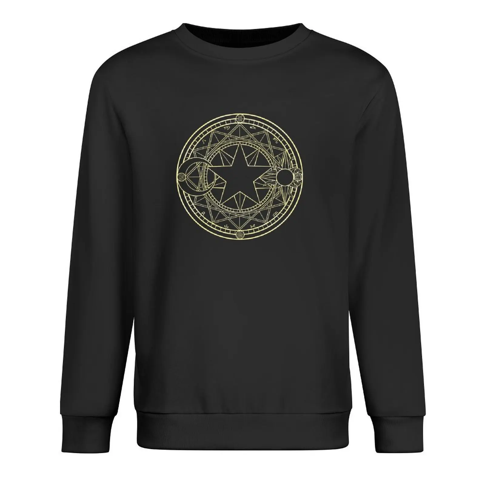 

Cardcaptor Sakura - Star crest Pullover mens clothes men's coat japanese style mens designer clothes graphic sweatshirts