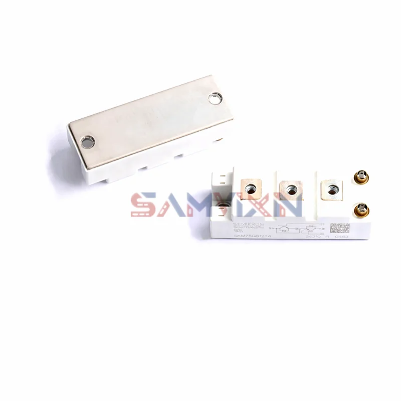 SKM75GB12T4 (1piece) Trans IGBT Module N-CH 1.2KV 115A 7-Pin ,Original In Stock