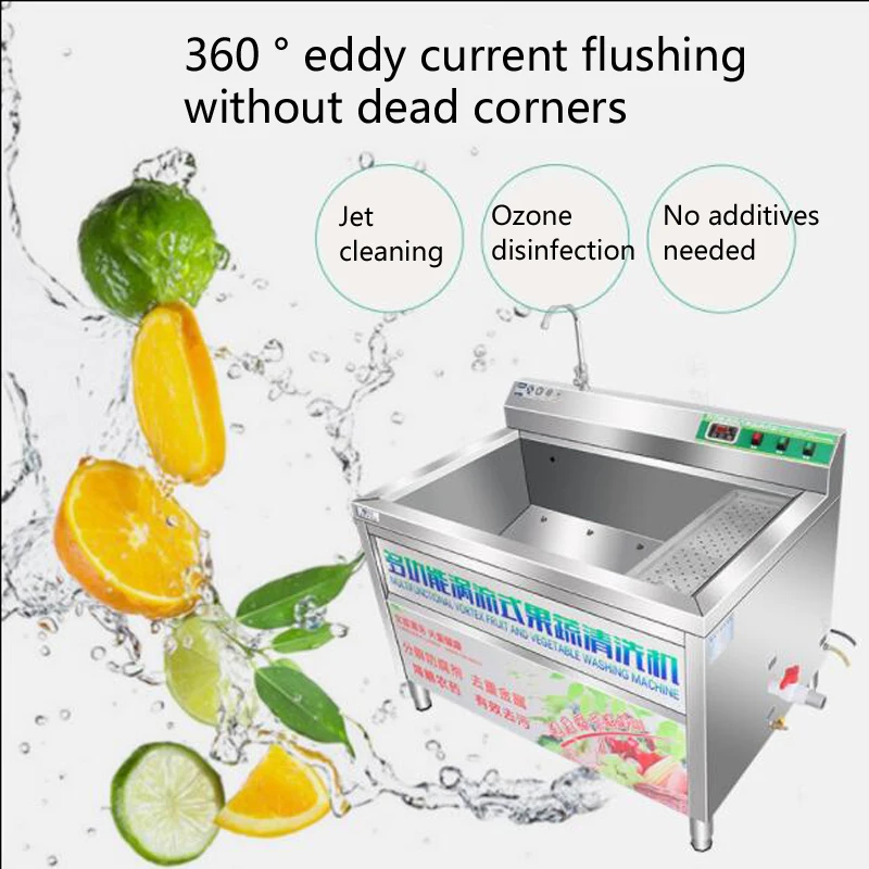 

PBOBP Fruit Washing Machine Brush Vegetable Washer Industrial Automatic Conveyor High Pressure Washer