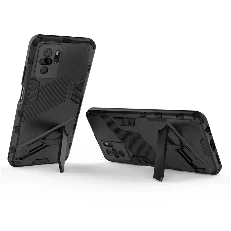 Para Xiaomi Poco M5S funda resistente armadura soporte magnético funda de teléfono para Poko Pocco Poxo Little M5S M 5S 5 S PocoM5S 4G contraportada