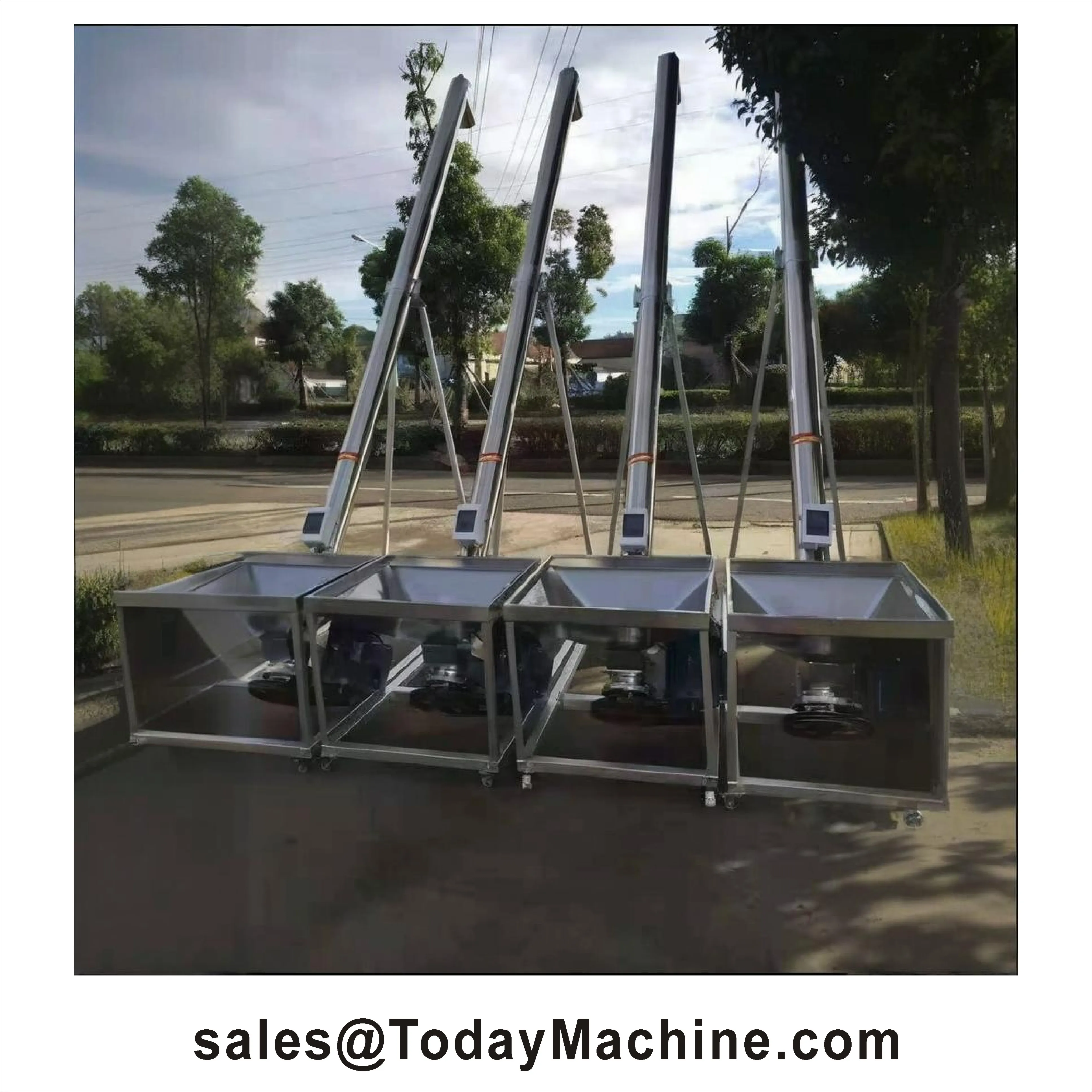 Stainless Steel Flexible Screw Conveyor Auger Conveyor for Malt