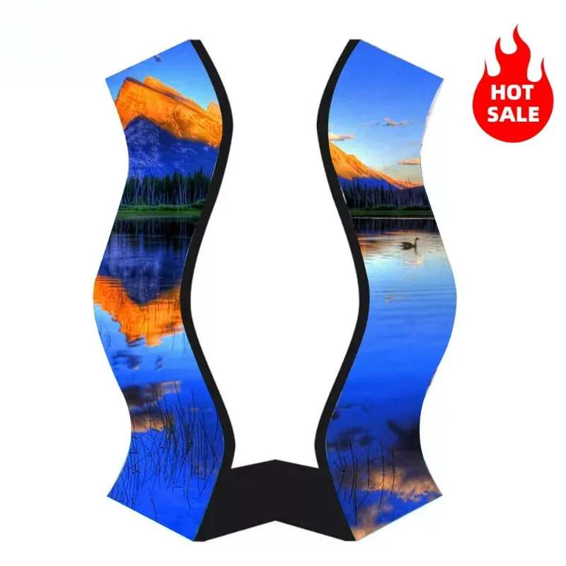 Custom Flexible Bendable LED Video Wall P1 P2 P3 Soft Curved Panel Indoor Outdoor Stage Rental Commercial Advertising Display
