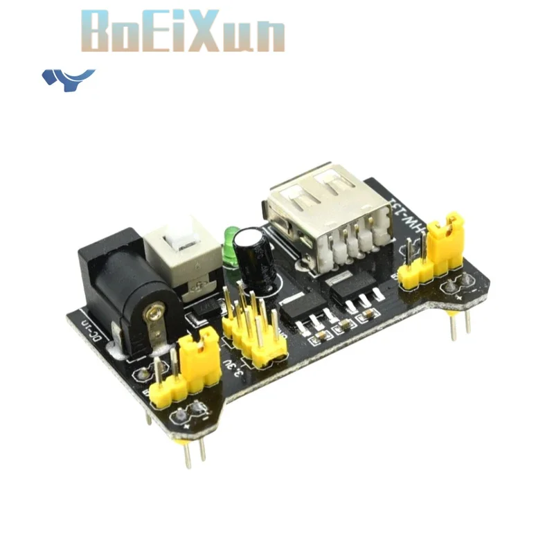 3.3V/5V MB102 Breadboard Power Module+MB-102 830 Points Prototype  For Arduino kit + 65 Jumper Wires Wholesale