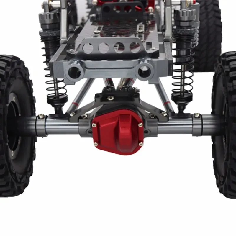 RC Car Front Middle Rear Axle Aluminum Alloy Straight Axle For 1/10 RC Crawler Car Axial SCX10 D90 RC4WD Upgrade Parts