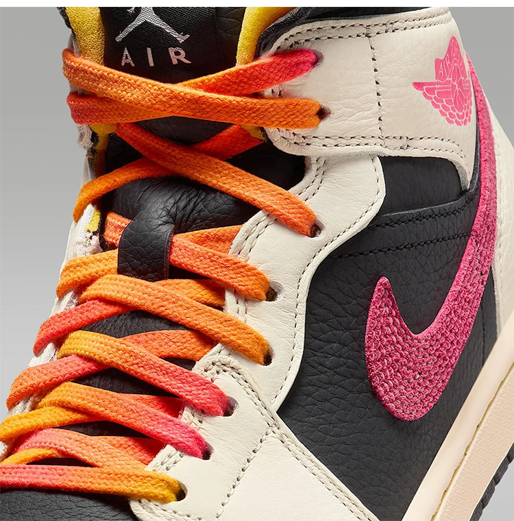 Nike Authentic JORDAN Damen High-Top-Schnürschuhe, verschleißfeste, lässige Sportschuhe IB7007-107 – Detail 9