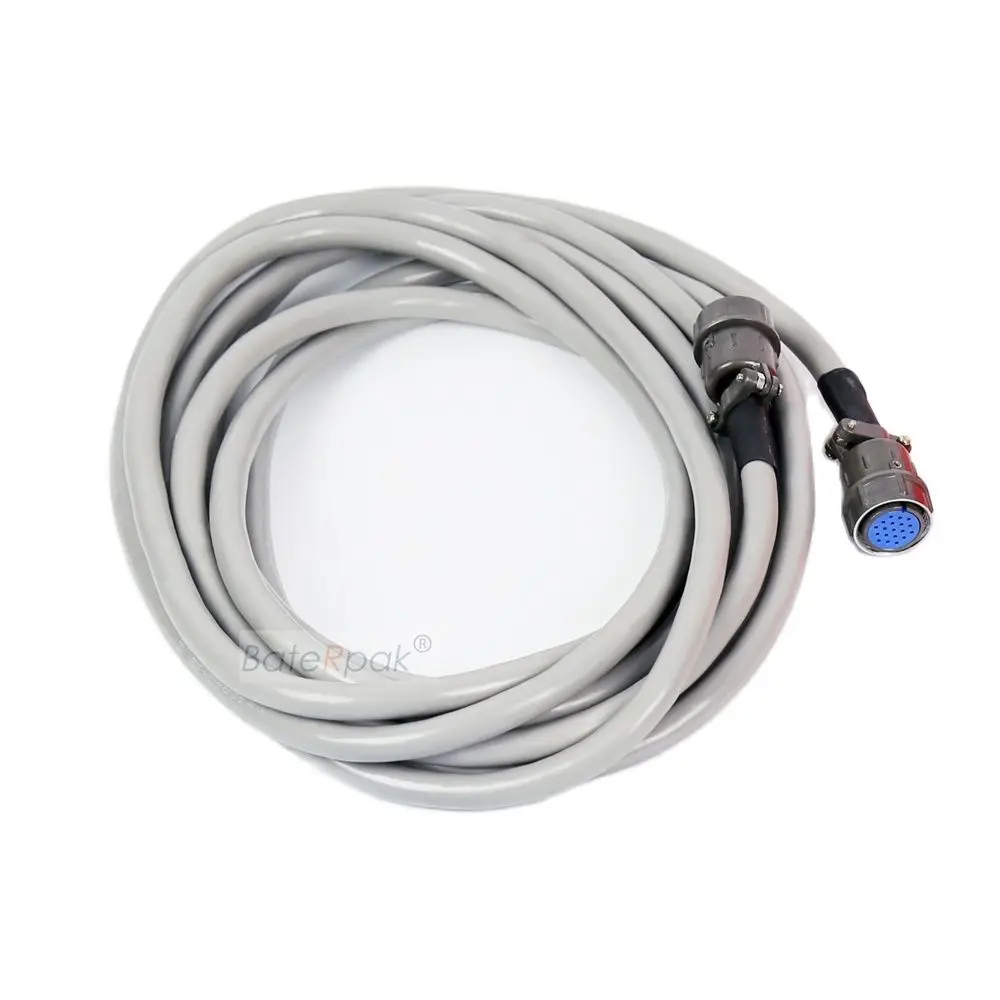 BateRpak X24K19P Y28M-19TK Pneumatic Marking Machine Data Cabel wire 19pins,Coding Machine Carving Wire3/5Meter,1pcs price