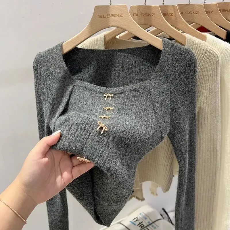 

Sweaters Jumpers Pullovers Woman Teen Autumn Clothing Fairycore Urban Y2K Fashion Ethereal Magical Fantasy Winter Youth Korean
