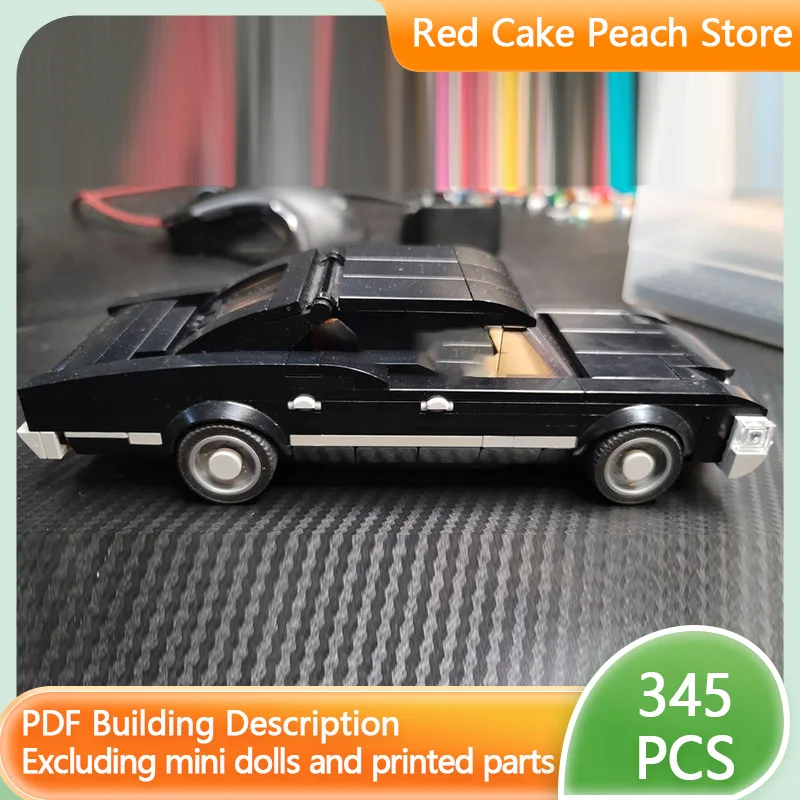 

Speed Racing Car Model MOC Building Bricks American Muscle Car Modular Technology Children Holiday Gifts Assemble Toys Suit