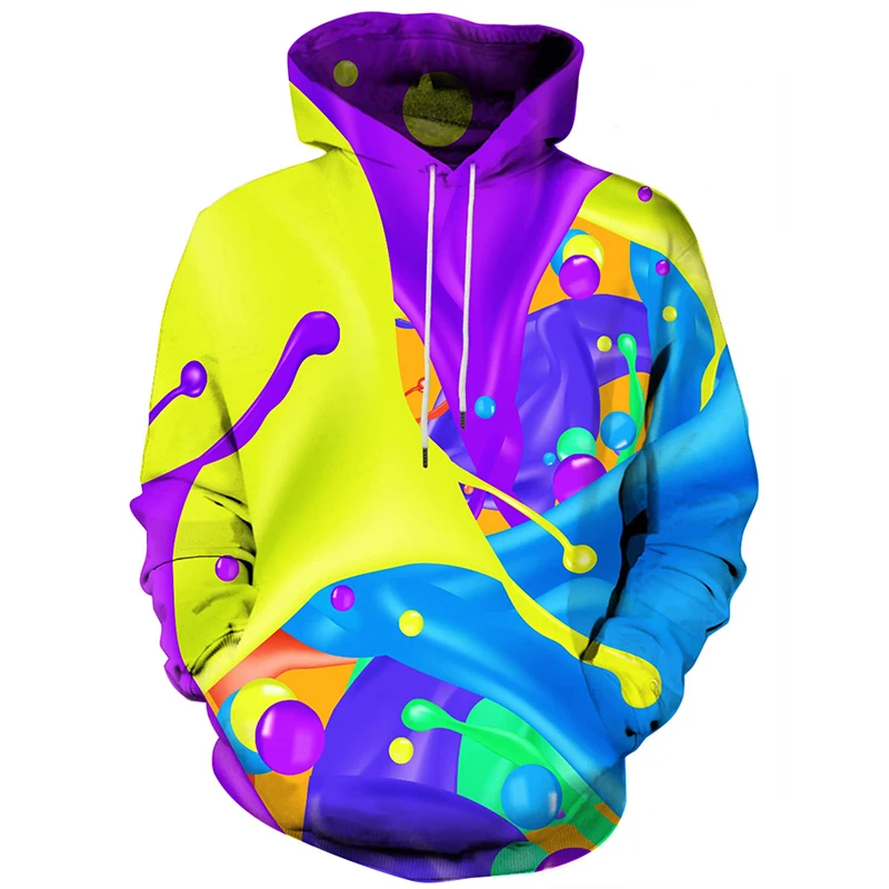 

3D Print Novelty Graphic Hoodies For Men Women Fashion Digital Print Pullover Hooded Sweatshirts Men Oversized Hoody Clothes