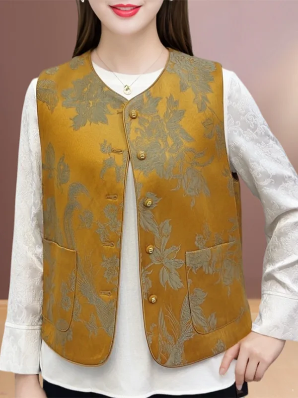 

Модный кардиган-накидка женский, весна 2026, новинка, с цветочной вышивкой, многослойный, для повседневной носки, легкий полиэстер...