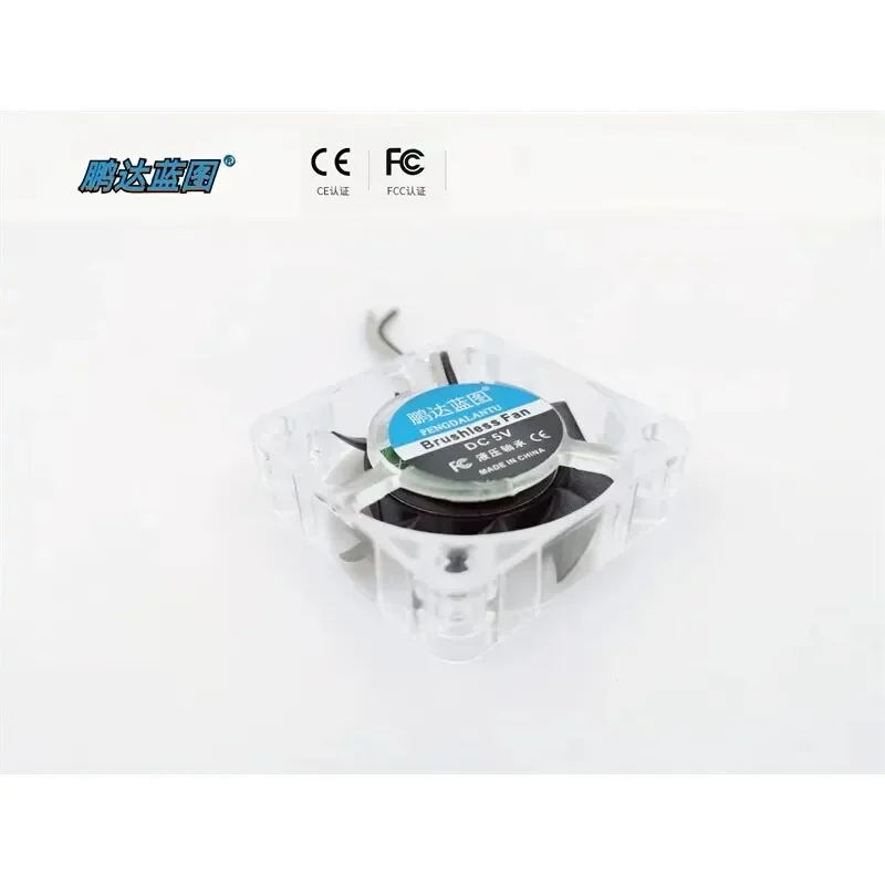 for 4CM 4010 Hydraulic 5V Silent LED Luminous Chassis Power Supply Fan