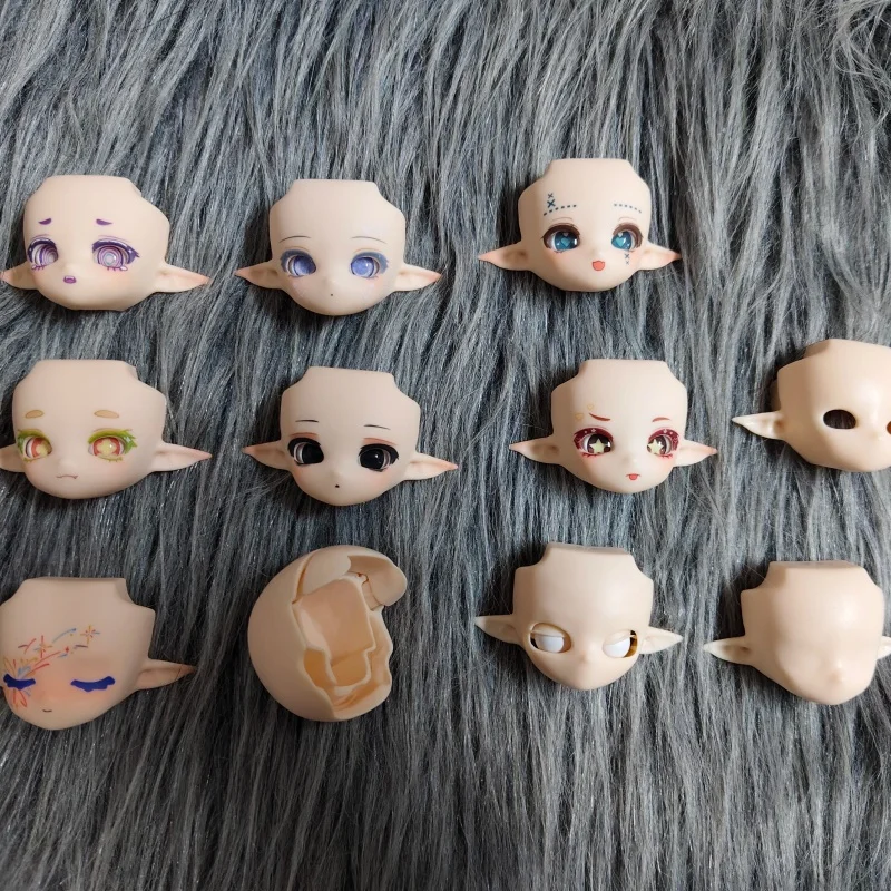 In Stock Mushroom Fungus 1/12 Bjd Movable Joint Doll Anime Figure Accessory Face Piece At The Back Of The Head  Bjd Accessories