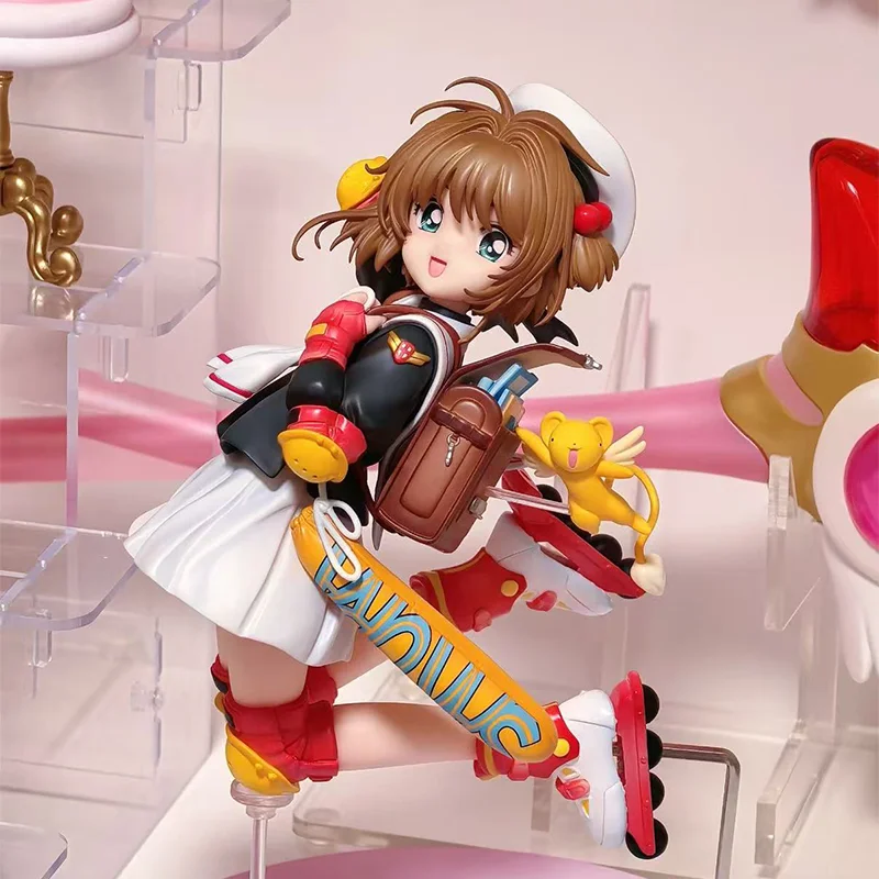 

Card Captor Kinomoto Sakura 25Th Anniversary Anime Figure Cerberus Model Childhood Collection Toys Girl Kids Gift