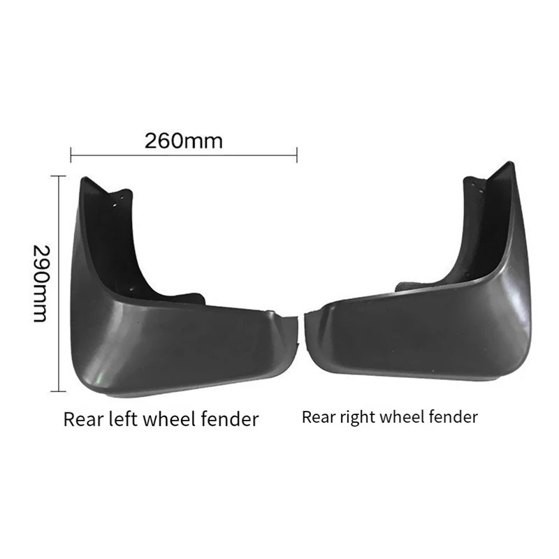 4PCS Car Mudguard Mud Flaps Splash Mud Guard Fender For Suzuki VITARA 2005-2015 Car Accessories