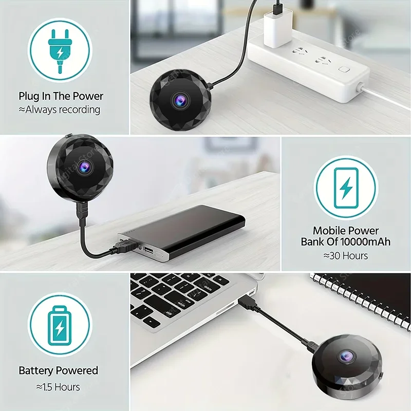 Xiaomi Mini Camera 1080P HD WiFi Wireless Security Camera Security-Protection Voice Video Surveillance Night Version Camcorder