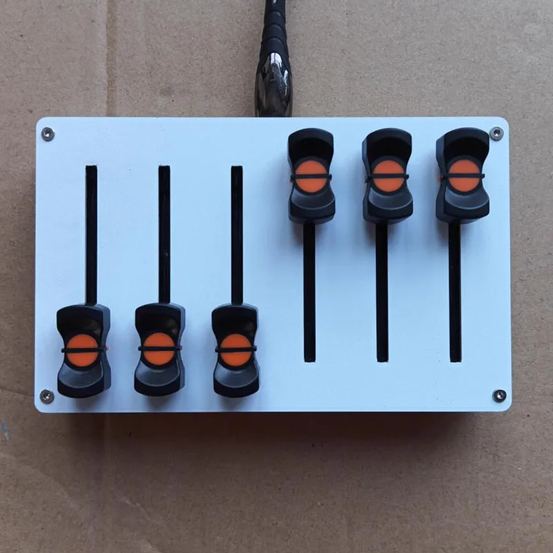 Mapeo CC personalizado USB para software DAW - Controlador atenuador MIDI de 6 canales y 45 mm
