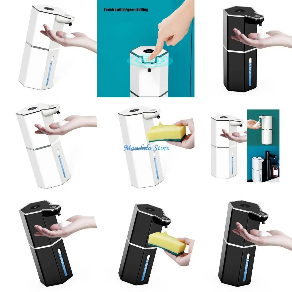 

U2JC Современный настенный дозатор мыла бесконтактный с большой емкостью многоразового использования