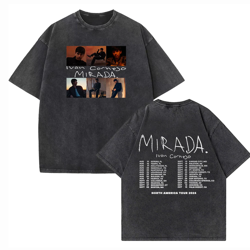 Ivan Cornejo Mirada 2024 Shirts Harajuku O-Neck Cotton Vintage T-Shirts Fans Gift Tops