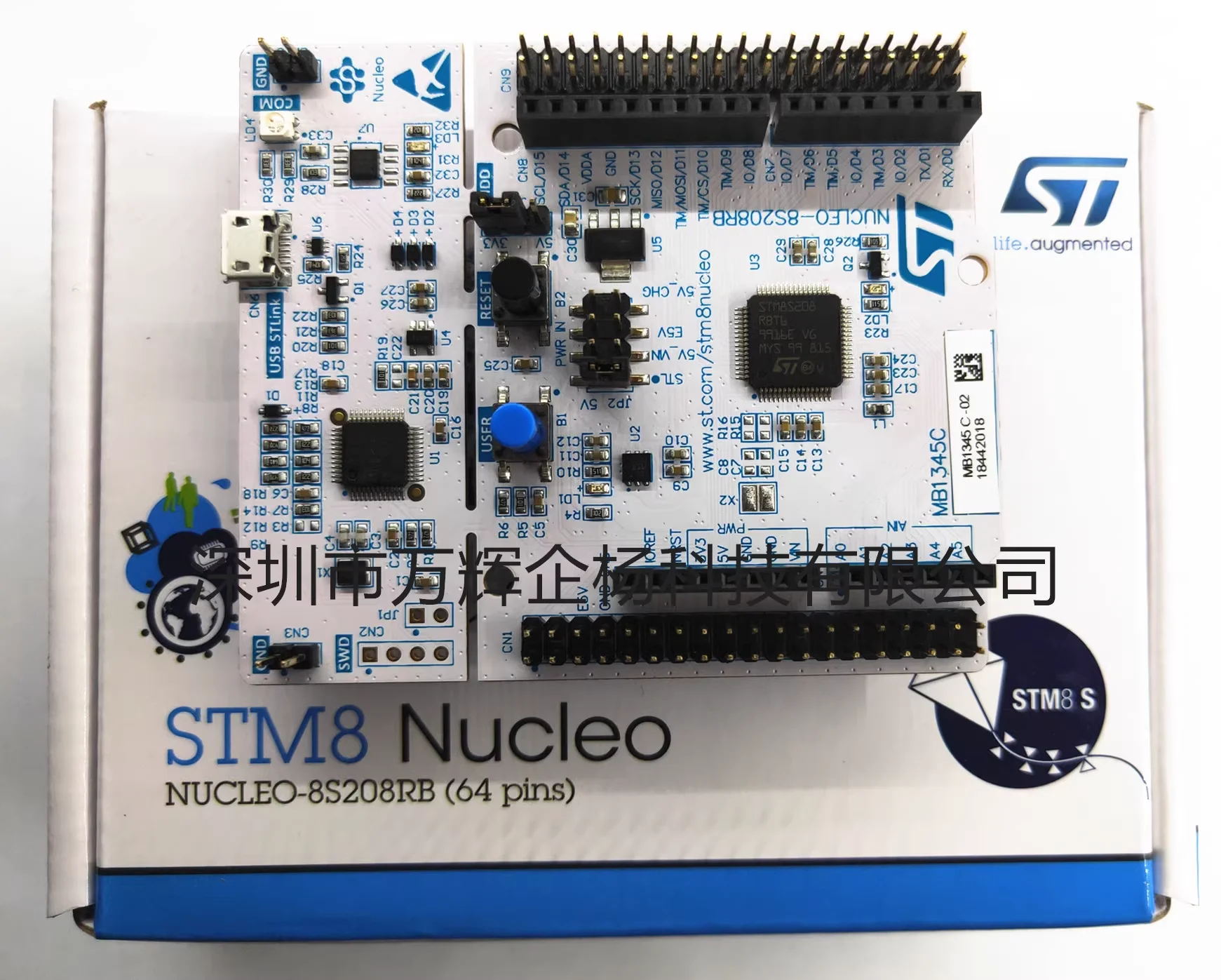 1/PCS LOT NUCLEO-8S208RB STM8S208RBT6 Ultra Low Power Nucleo-64 STM8 Development Board 100% New Original