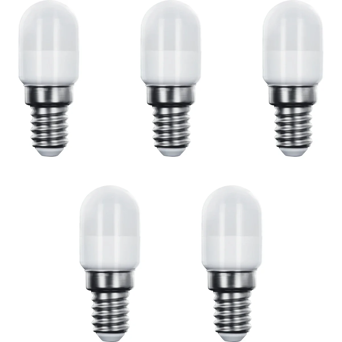 1-10PC LED mini small bulb silicone PC material 220V E14 high lumen  is suitable for chandelier office living room mall lighting