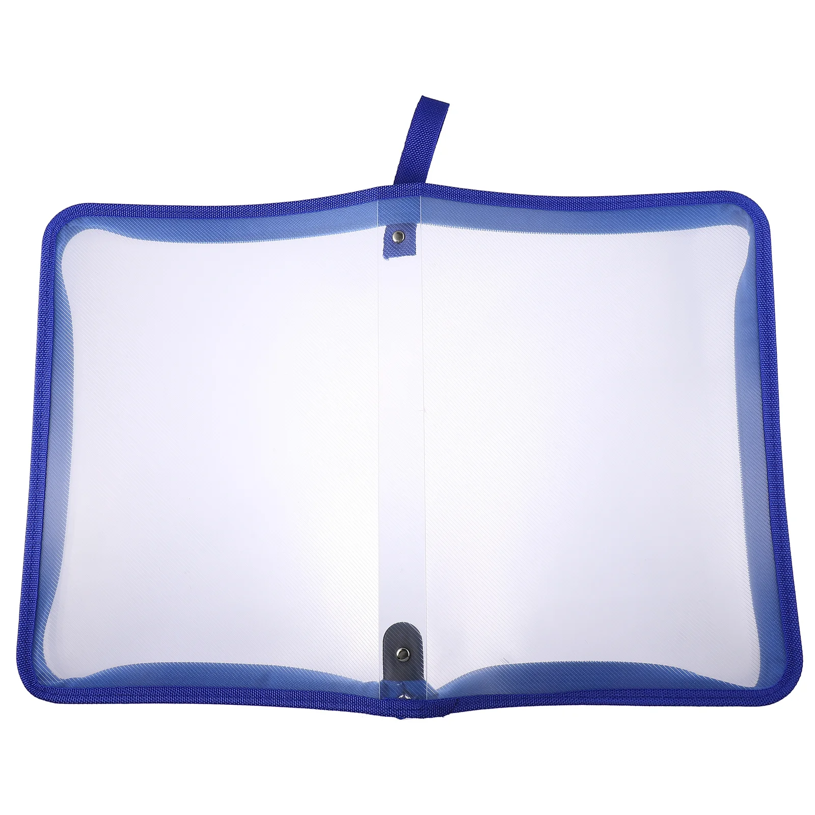 

1pc Sturdy Zipper File Bag Transparent Document Storage Pouch Lightweight Portable Organizer for Office School Travel File