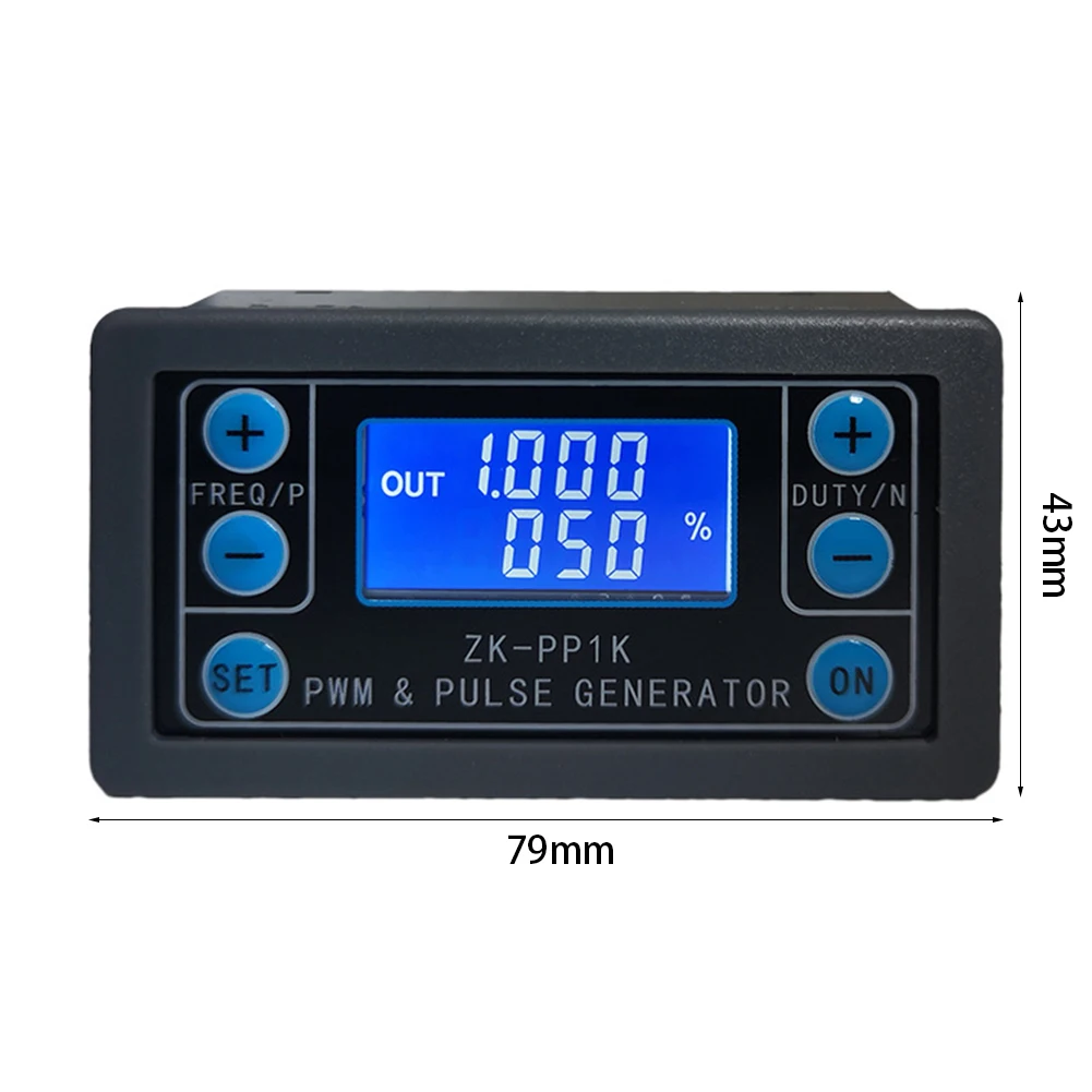 Generator sygnału PWM o regulowanej częstotliwości impulsów i cyklu pracy ZK-PP1K
