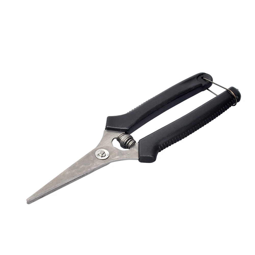 175mm Straight Head Pruning Shears Non-Slip Handle - Ideal for Flower Gardening Shears and Precision Plant Care