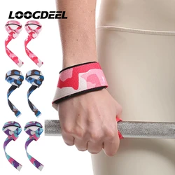 LOOGDEEL Camo Sport Strap Silicone antiscivolo Hard Workout Strap Pull-Up Assist Strap barra orizzontale Strap Grip per allenamento della forza