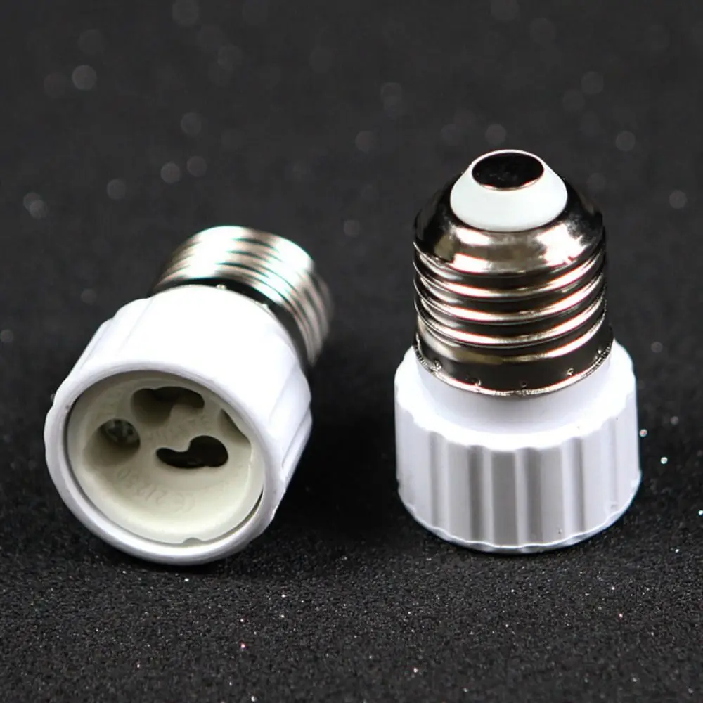 E27 Male to E14 B22 GU10 E40 Female Lamp Holder Converter Durable Multiple Models Lamp Base Heat-resistant Socket Adapter