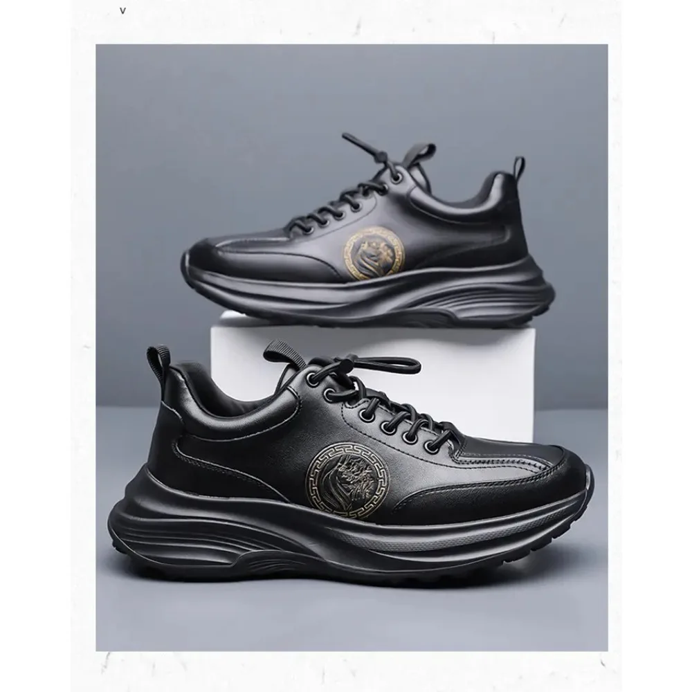 

2025 Men's Casual Sports Shoes with A Business Style Lightweight and Non Slip Suitable for Business Trips and Outdoor Travel