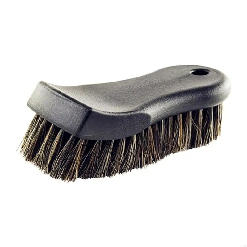 Auto Inner Horsehair Detailing Cleaning Brush For Leather Fabric Upholstery Care New