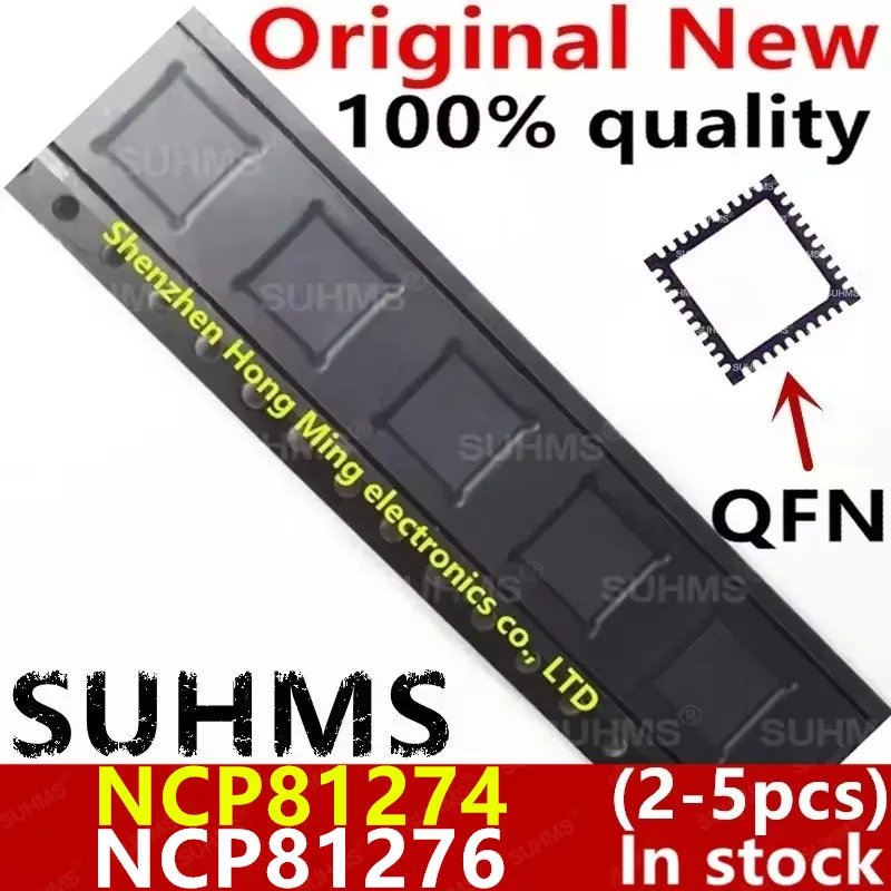 (2-5piece)100% New NCP81274 NCP81276 NCP81274MNTXG NCP81276MNTXG QFN-40