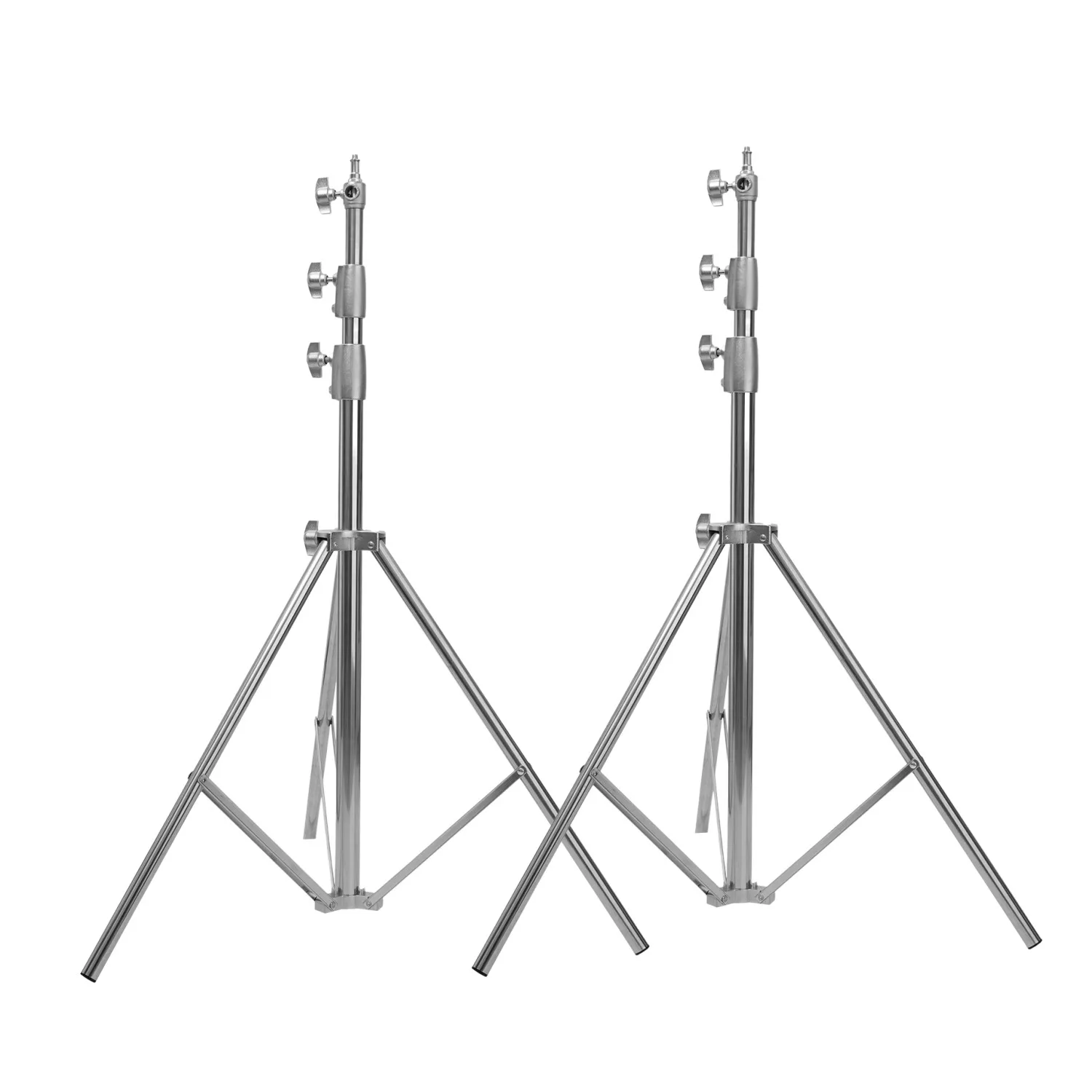 280cm Stainless Steel Photo Heavy Duty Rack Video Studio Tripod Big Strong Support Stand For Photography Softbox Flash Spot Lamp