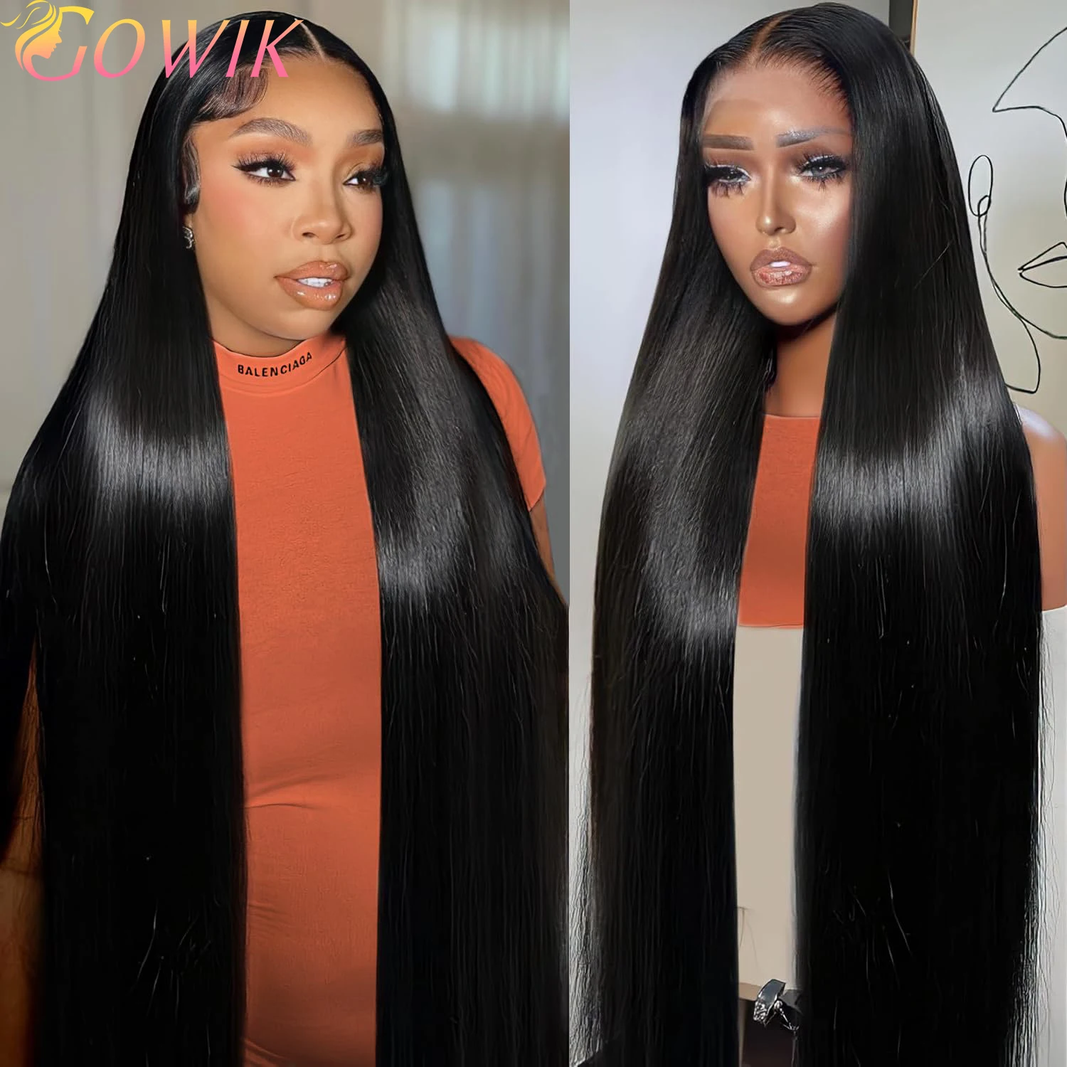 250 الكثافة 13X4 العظام مستقيم الدانتيل شعر مستعار أمامي خصلات الشعر المستعار الإنسان 13X6 Hd الدانتيل أمامي 100% خصلات الشعر المستعار البرازيلي شعر الإنسان للنساء