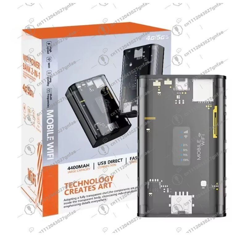 M25 Power Bank Wifi Hotspot Router with SIM Slot Wireless 4400mAh 4G LTE Portable Router