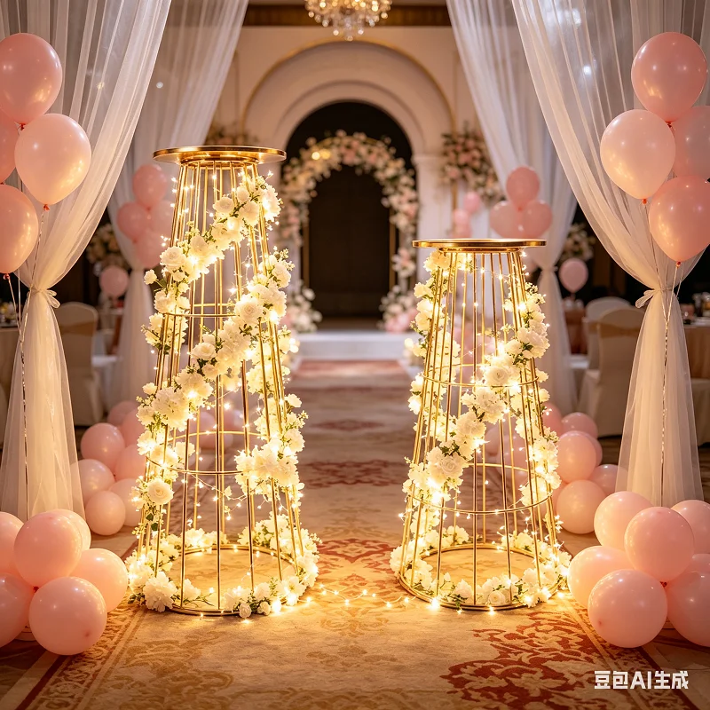 5/10개 금속 꽃병 트럼펫 모양 웨딩 테이블 웨딩 파 - Wedding Decor Supply Store 리뷰 및 가격