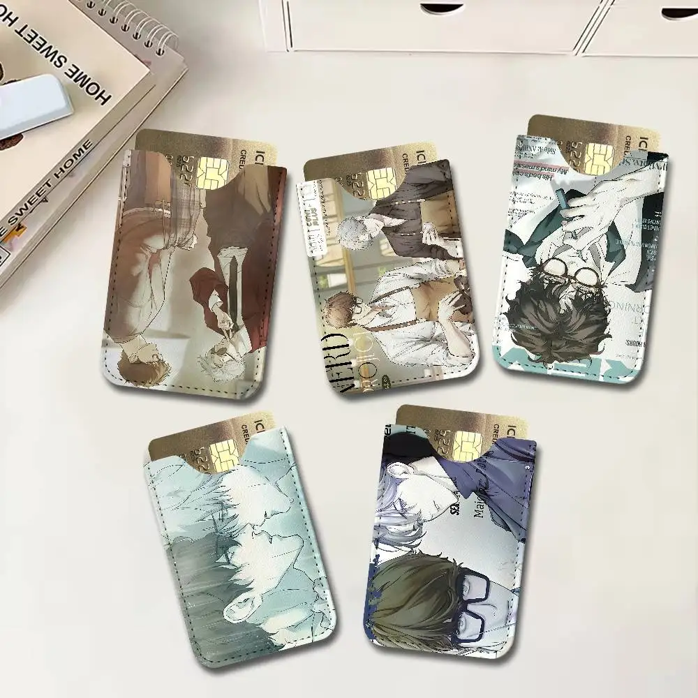 Nerd Project bl Anime Card Protect Credit Bank Card Holder Case Slim Wallet Protector for Men Travel Shopping