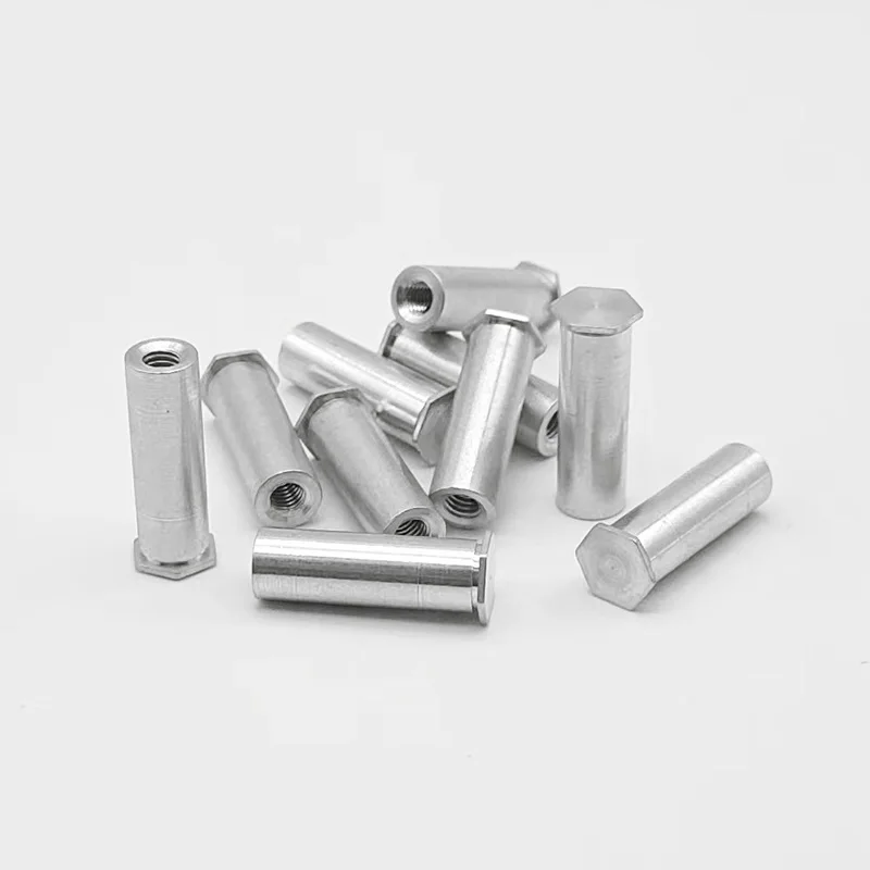 M2 M3 M4 aluminium BSOA tête hexagonale trou borgne pression rivetage colonne Ressure rivetage goujon vis écrou