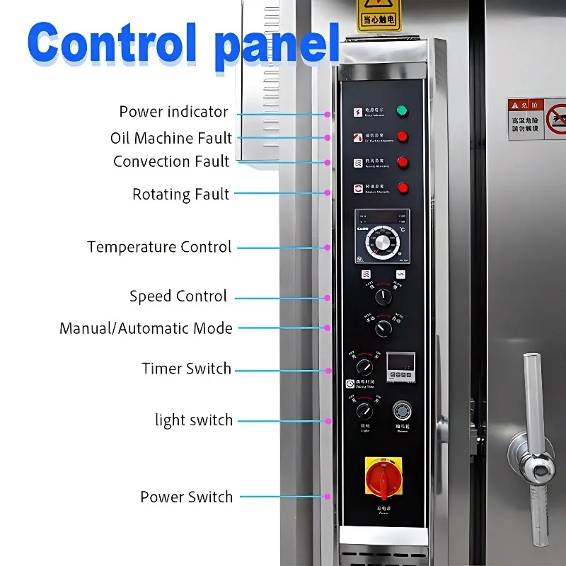Hot Sale Gas with Timing Device Kitchen Bread Machine Bakery Equipment Oven