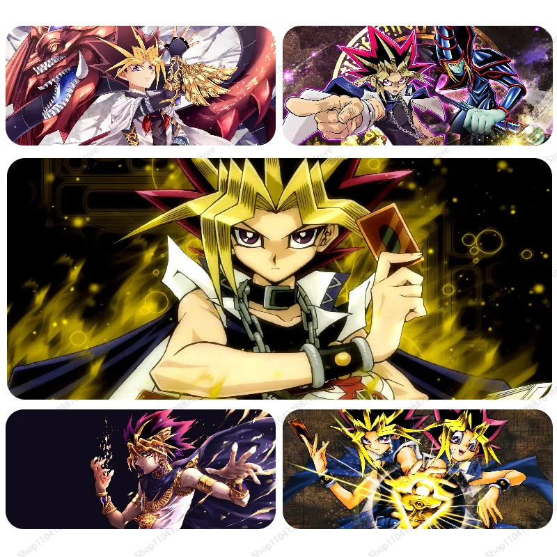 Yu-Gi-Oh Anime Mousepad Gaming Mouse pad Gamer Pc Accessories Deskmat Keyboard Mat Desk Protector Mause Pads