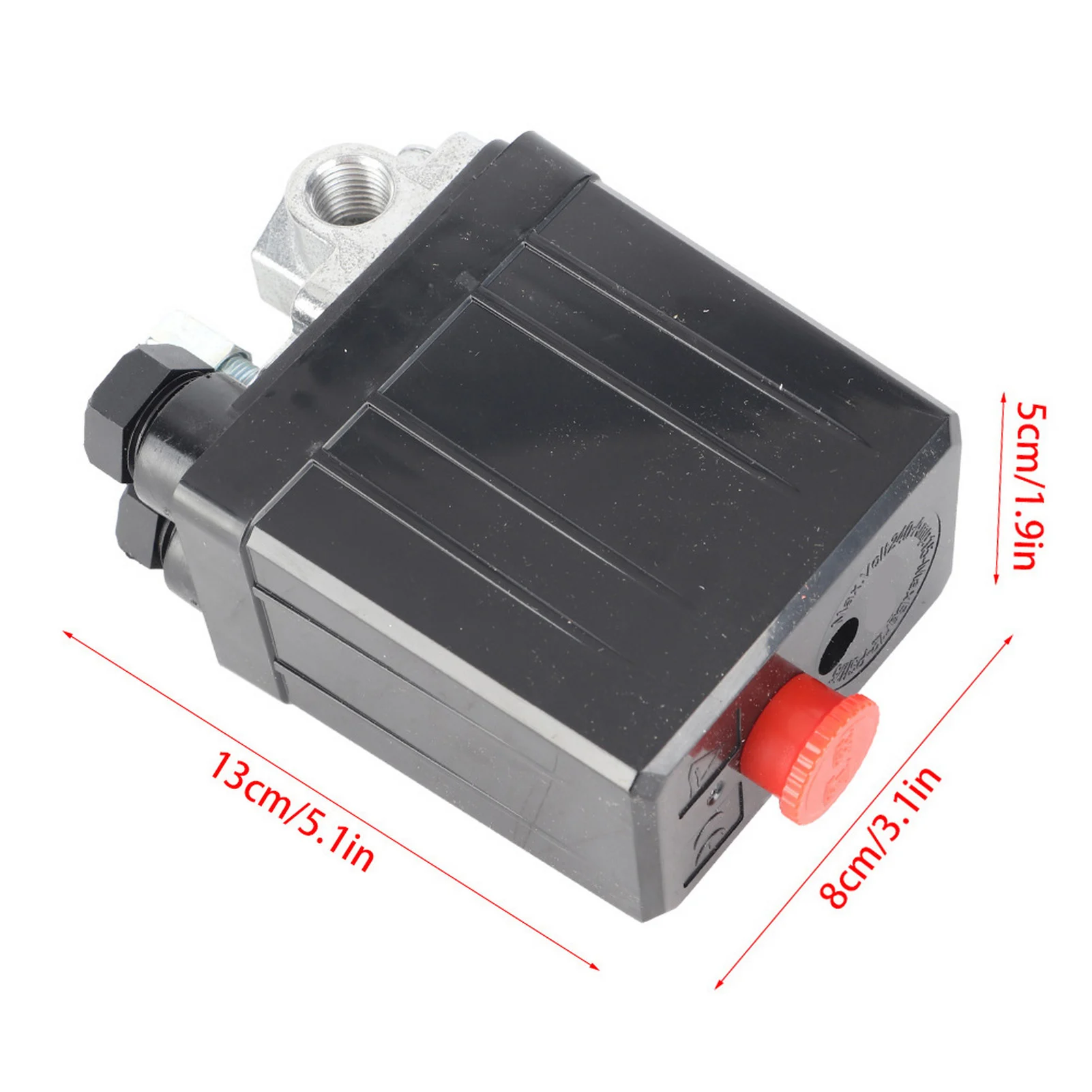 90PSI to 120PSI Heavy Duty 240V 16A Four Port Air Compressor Pressure Switch Control