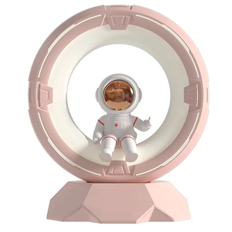 

Настольная светодиодная лампа ABRU с сенсорным управлением, регулируемая яркость, защита для глаз, креативный дизайн «Космонавт» для детей