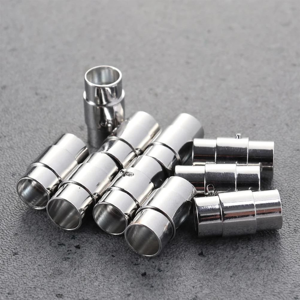 

10 Pcs Bracelet Clasps Lightweight Skin Friendly Diy Woven Buckle Jewelry Making H Supplies Necklace Anklet