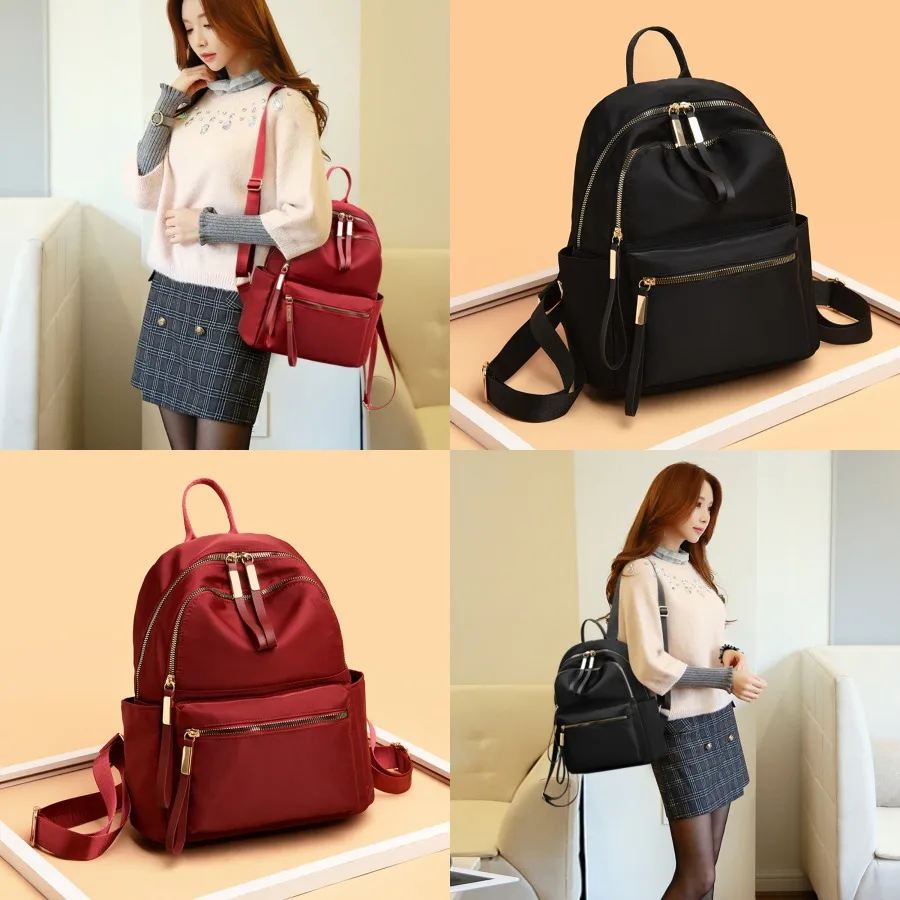 

【New style】New style women's backpack Korean fashion all-around fashion Oxford cloth backpack casual travel women's small backp